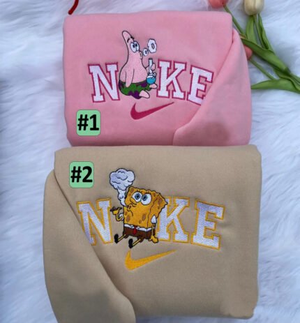 Patrikas ir Kempiniukas ("SpongeBob SquarePants") – siuvinėtas džemperis