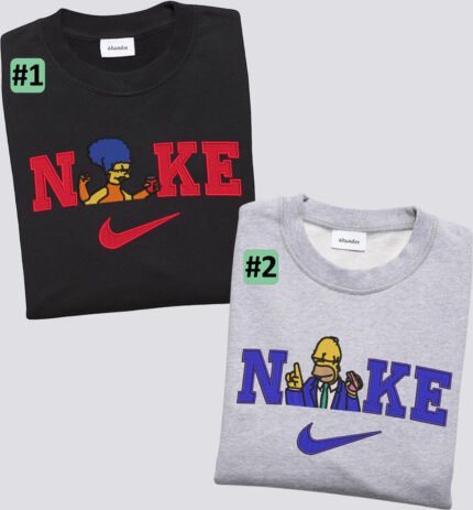 Zen Homer & Marge ("The Simpsons") – siuvinėtas džemperis