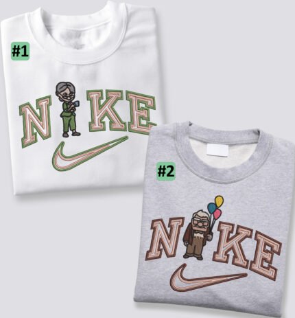 Karlas ir Eli (Carl & Ellie, "UP") – siuvinėtas džemperis