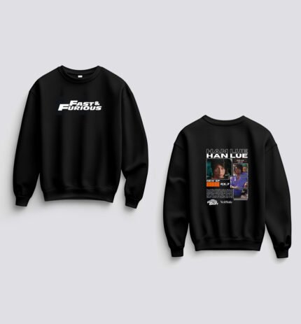 Fast & Furious Han Lue – spausdintas džemperis