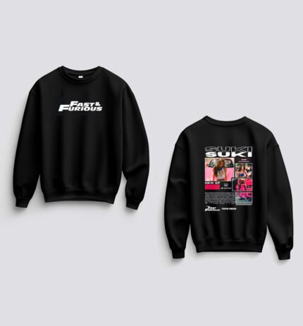 Fast & Furious Suki – spausdintas džemperis